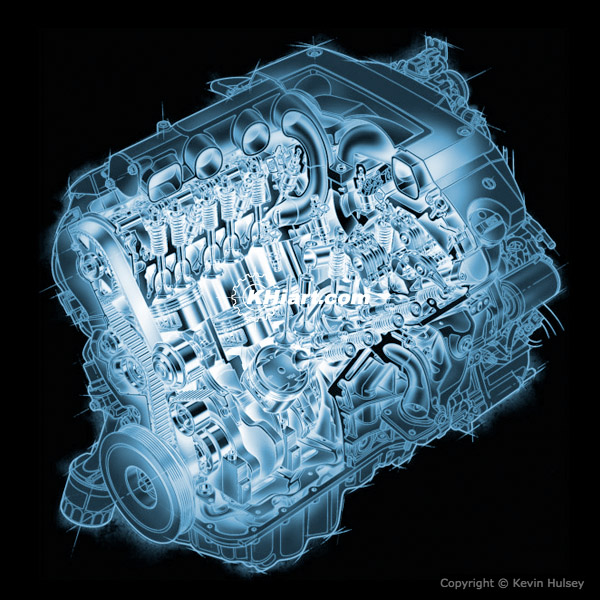 X-ray car engine