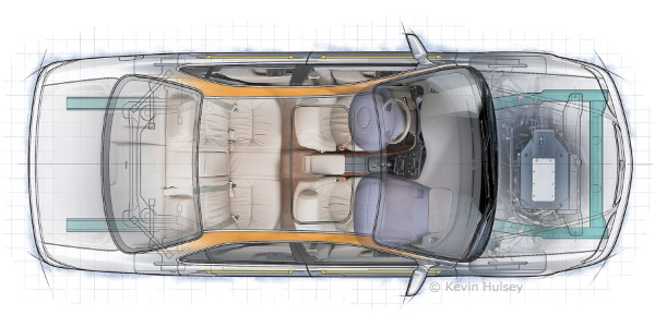 Acura RL safety features