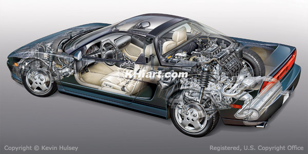 NSX cutaway