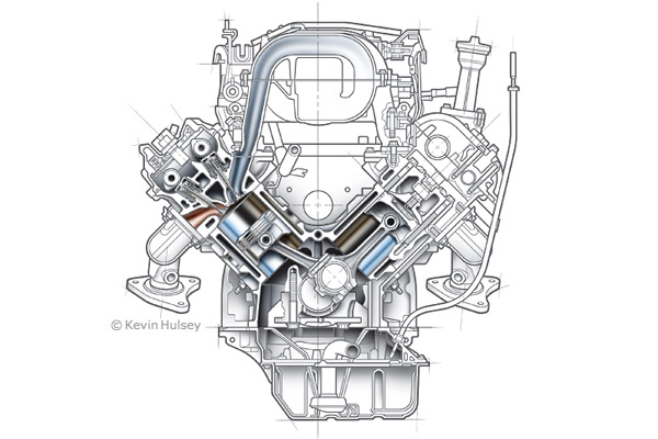 Toyota Land Cruiser engine